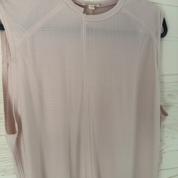 Urban Outfitters | Silence + Noise | Size S | Light Pink Muscle Tee Dress - Picture 3 of 6